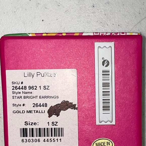 Lilly Pulitzer Star Bright Earrings Starfish - Picture 9 of 10